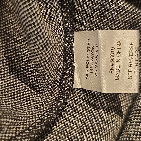 NWT John Paul Richard Wide Leg Pull on Pant Large - Picture 10 of 11